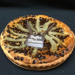 Tarte poires et chocolat