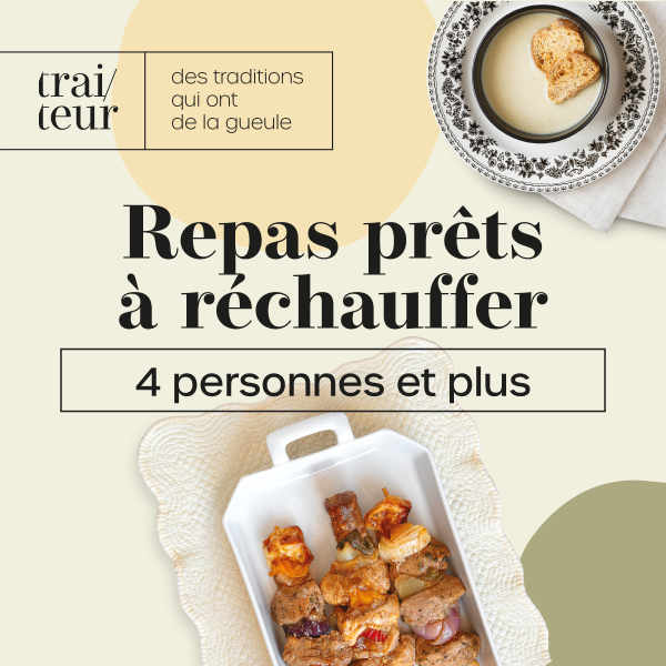 Repas prêts à réchauffer | 4 personnes et plus